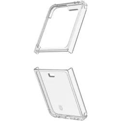 Force Case Duo Case (Samsung Galaxy Z Flip6), Smartphone Hülle, Transparent