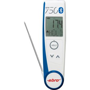 ebro Einstichthermometer 1340-5740, TLC 750 BT, digital, -50 bis 250°C, Infrarot-Thermometer, Sonde 10cm