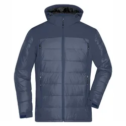 James & Nicholson Hybrid Thermojacke, navy, M