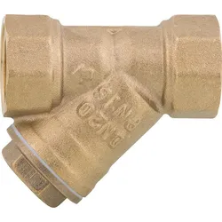 Schmutzfänger PN16 Messing mit Edelstahlsieb R3/4''