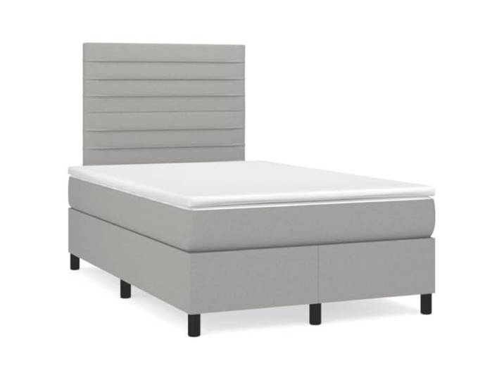 RJPLMFV Lattenrost mit verstellbarem Kopfteil, Matratze 120 x 190 cm Taschenfedern, mittlere Unterstützung, atmungsaktiver Stoff, weicher Matratzenschoner