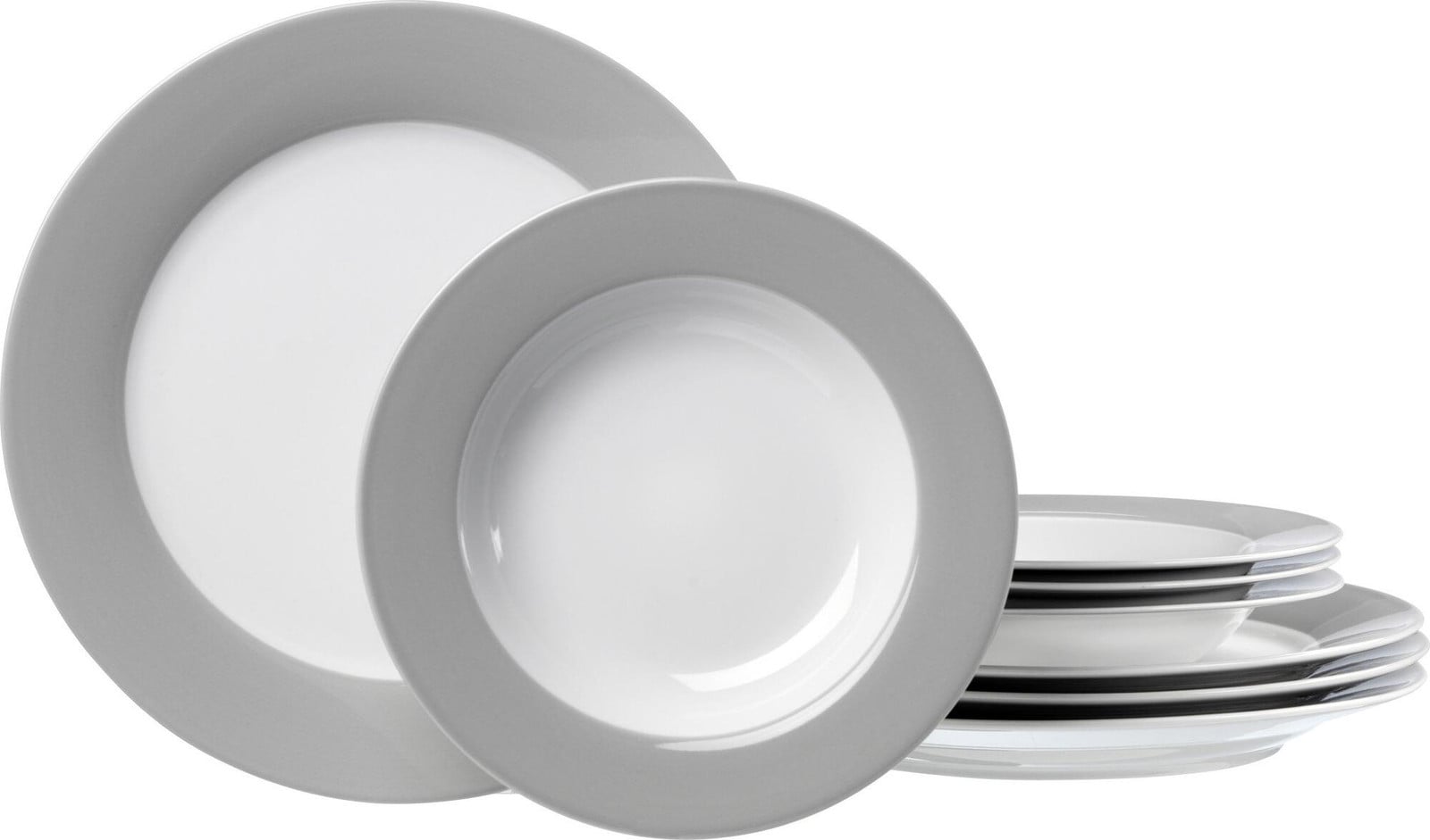 Ritzenhoff & Breker Servies voor 8 personen dof grijs