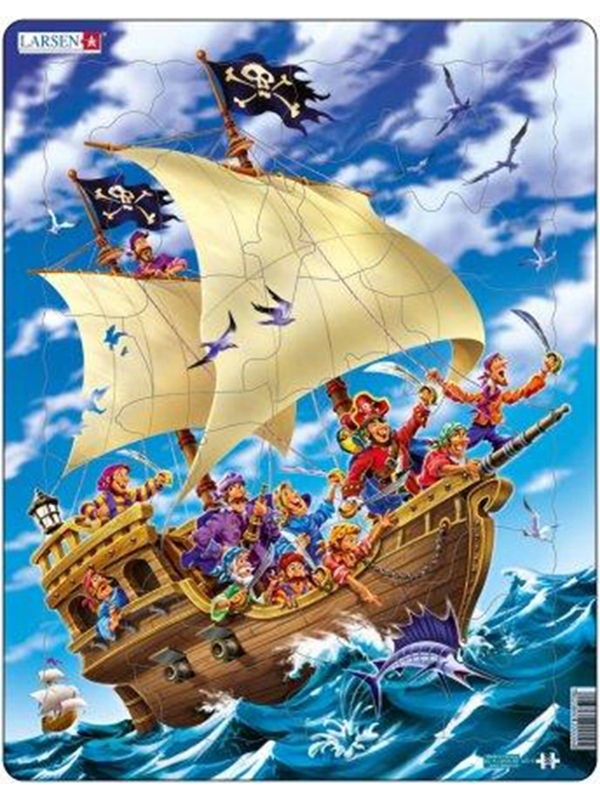 Larsen Puzzles Pirates