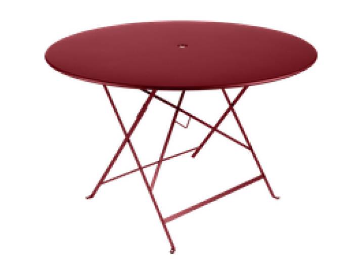 Table Ronde Pliante Ø117 cm Bistro en Acier