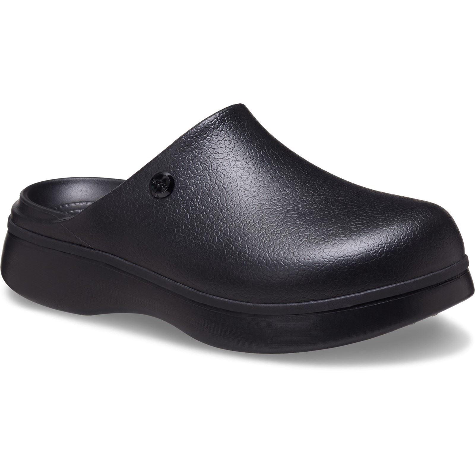 Crocs Dylan Notched EVA Damen Clogs Schwarz