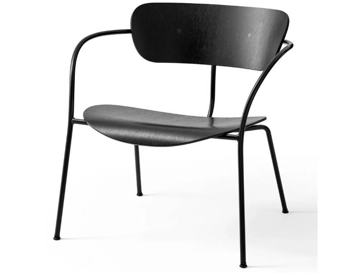 &Tradition Pavilion Stuhl AV5 Eiche schwarz lackiert