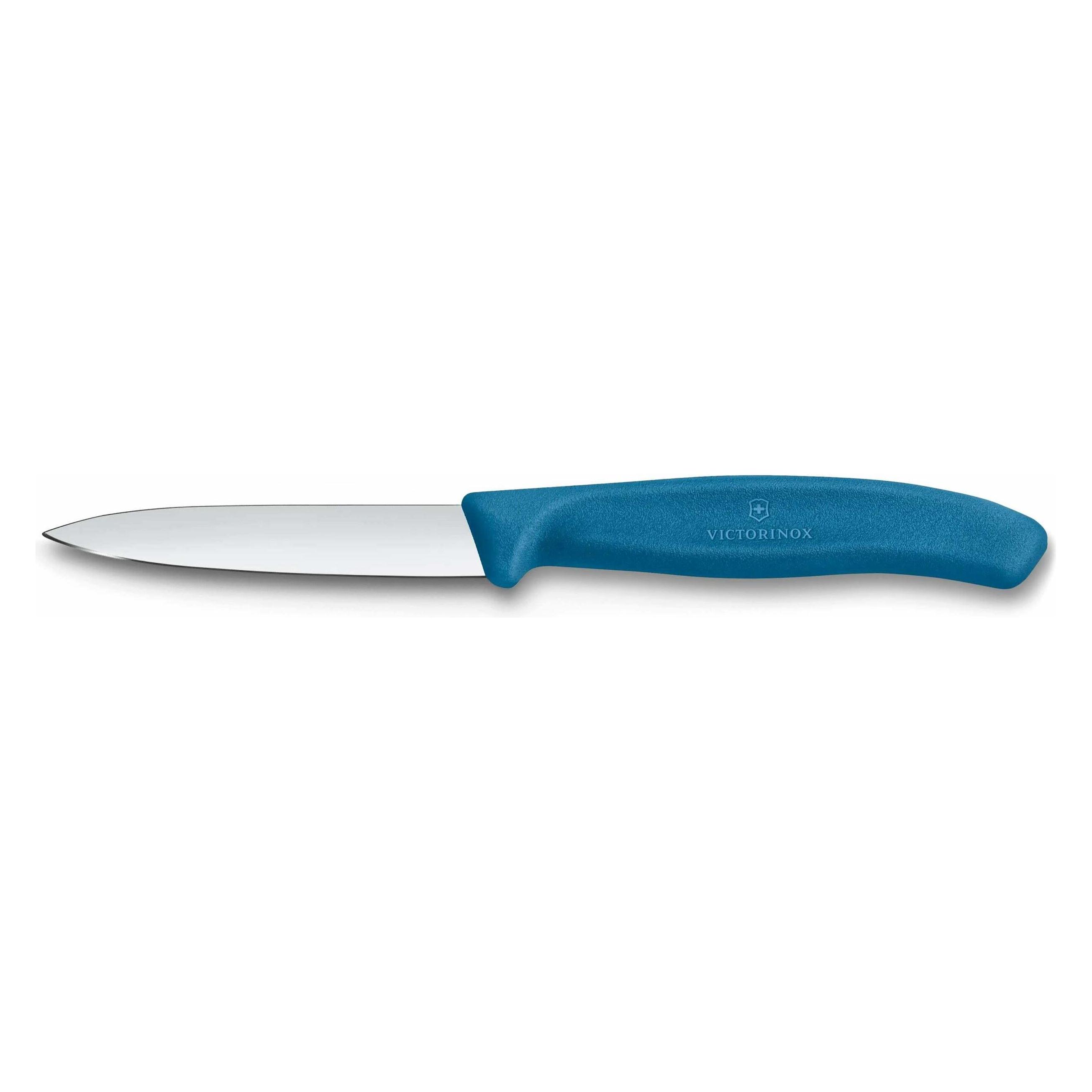 Victorinox Gemüsemesser 8cm g.Mittel.blau (8 cm) (6.7602.C1)