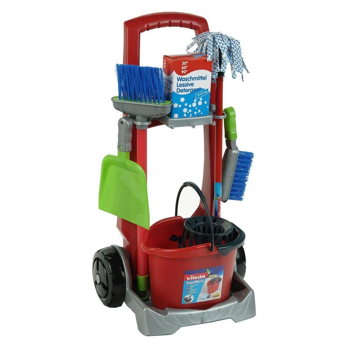Theo Klein Vileda Cleaning Trolley (6875)