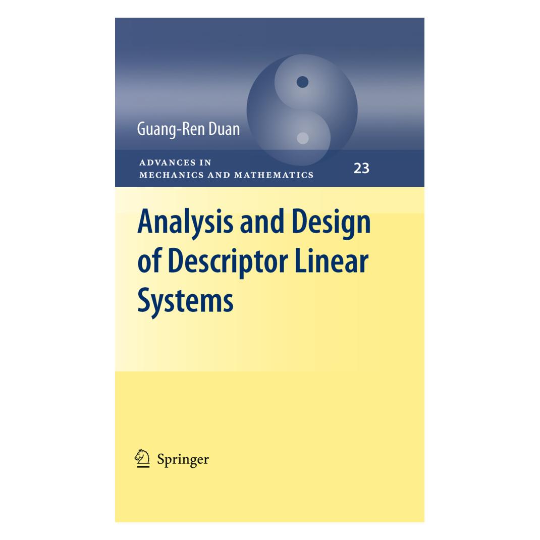 Springer Analysis and Design of Descriptor Linear Systems (Englisch, Softcover, Guang-Ren Duan) (55501708)