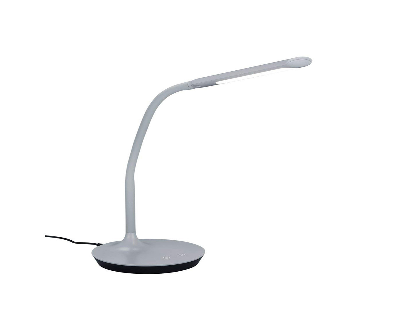 TRIO 527090111 LED-tafellamp, Grijs, Kunststof, IP20