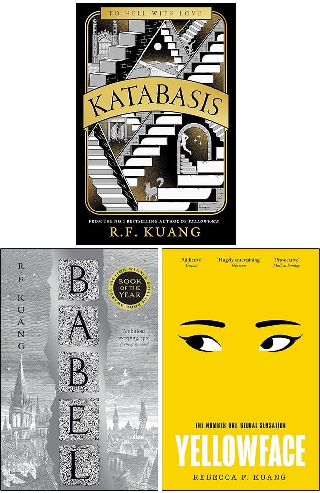 HarperVoyager/The Borough Press ltd R.F. Kuang Collection 3 Books Set (Katabasis, Babel and Yellowface)