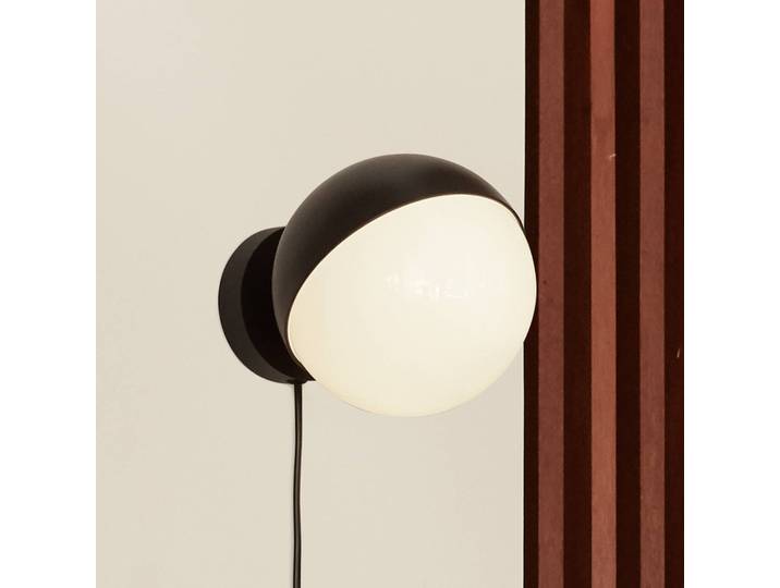 Design wandlamp VL Studio, zwart, Hal, Aluminium, Design, Wandlamp design