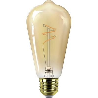 Philips 8721103049056 LED E27 Spiralform 3.1W = 25W Gold, Bernstein 1St.