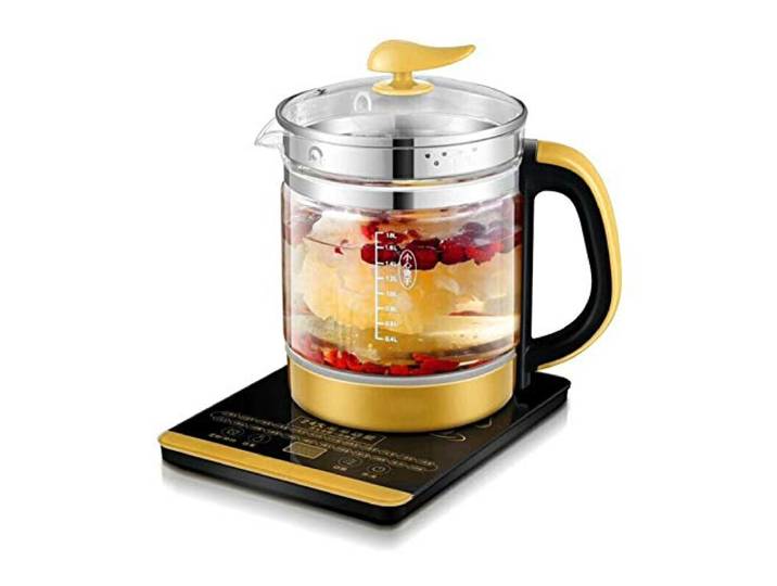 Wasserkocher, Multifunktions-Kochen for Tee, Suppe, Blumen-Teekanne(B,Onecolor)