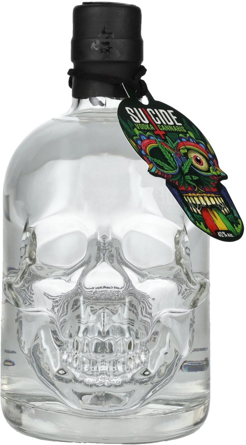 EUPHORIA Suicide Cannabis Vodka 40% Vol. 0,5l