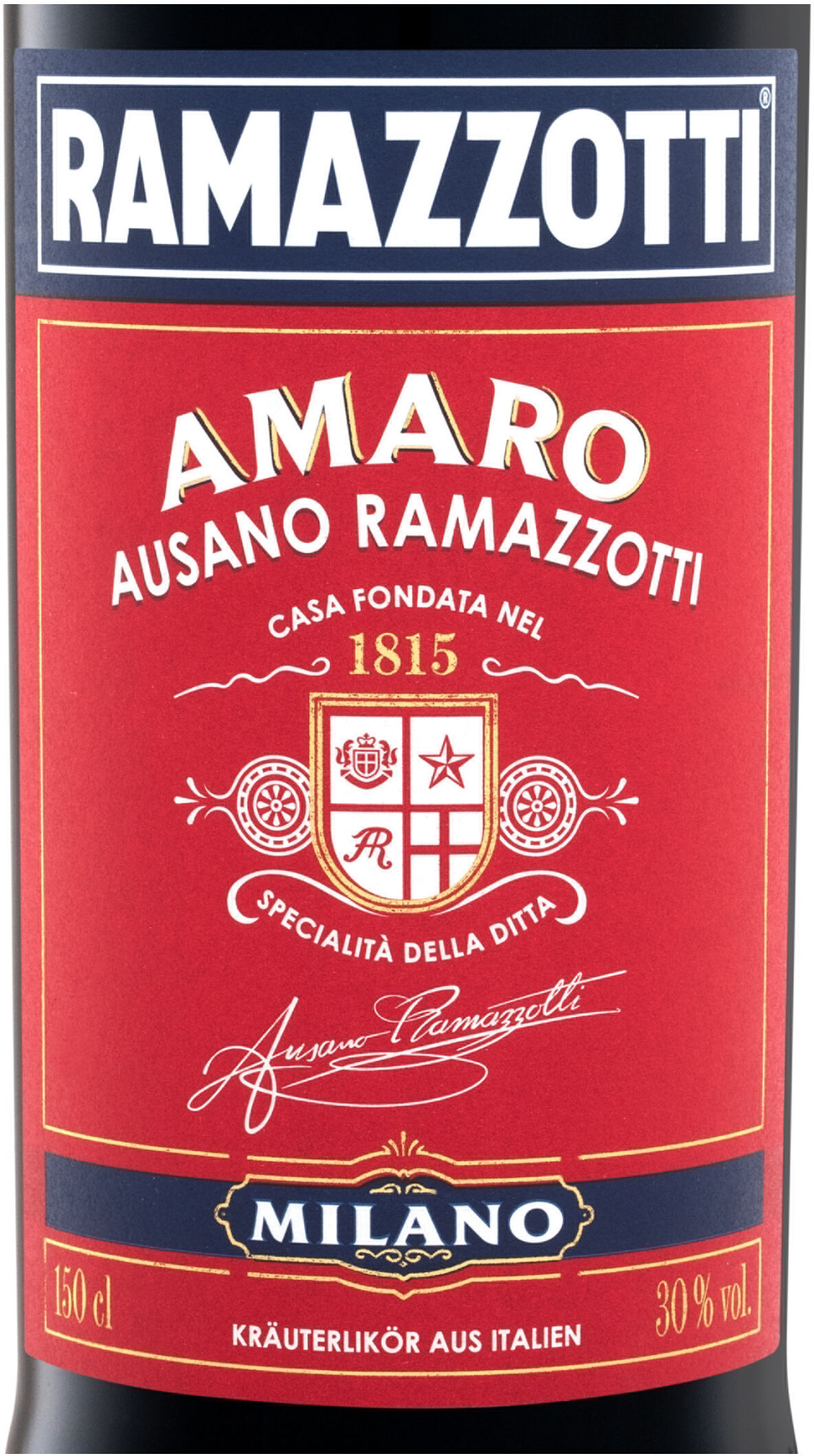 RAMAZZOTTI Amaro 1,5-l-Flasche 30% Vol
