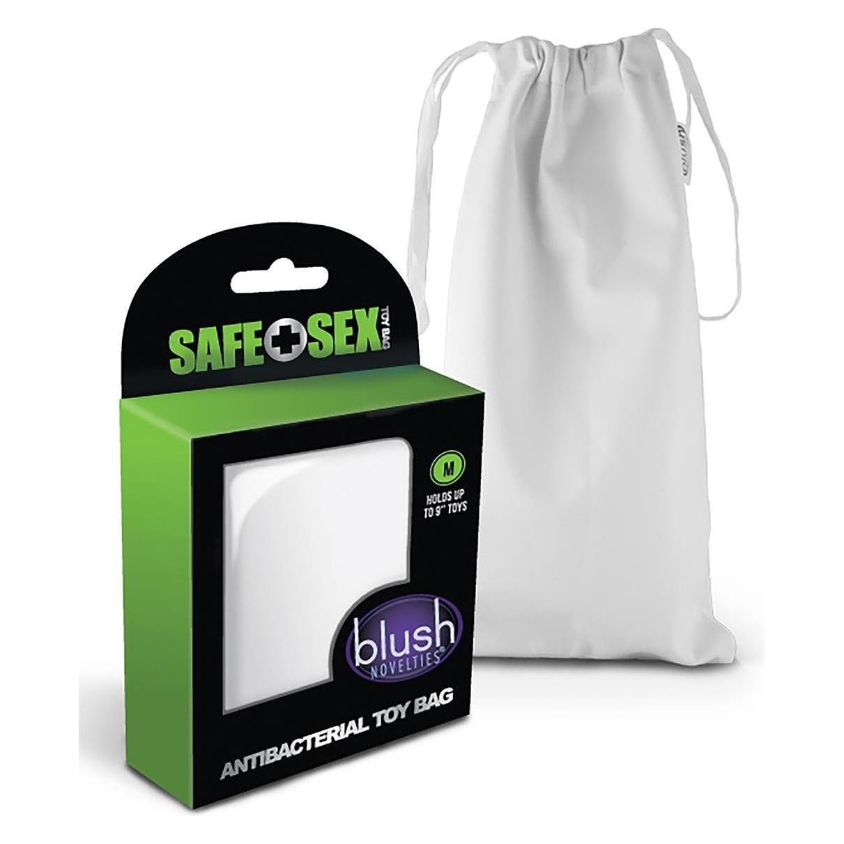 Blush Safe Sex Toy Bag White One Size (702730697757)