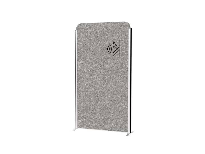 MAUL Standtafel Stellwandsystem MAULcocoon 9701095 Akustik 100x180cm dunkelgrau Stand