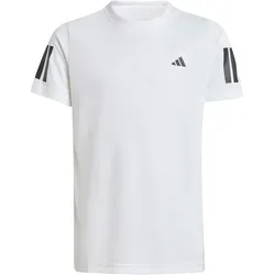 adidas Club 3-Streifen Tennisshirt Jungen JI9249 - white 164