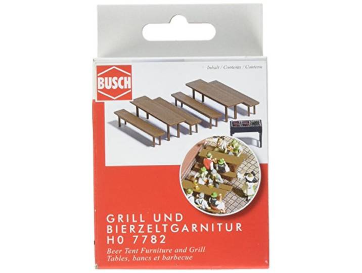 Busch 7782 Biertentgarnituur