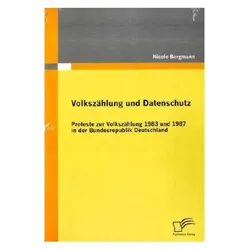 Volkszählung und Datenschutz, Fachbücher von Nicole Bergmann