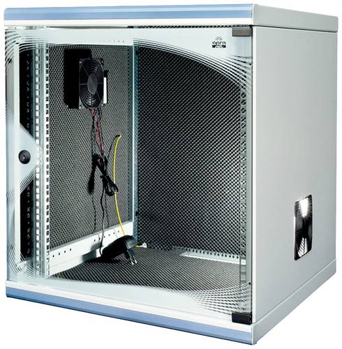 Apranet 26500961 19 Zoll 19 Zoll Netzwerkschrank 12 HE Grau