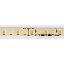 SIGOR LED Streifen DIM-TO-WARM, 5m, 10W/m, 24V, 2200-5000K, 240LED/m, IP67 SIG-5955301