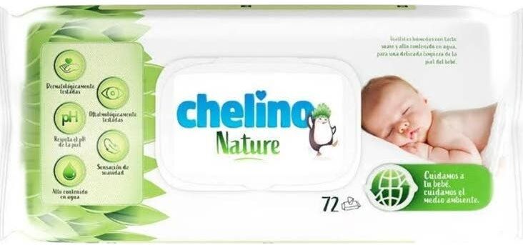 CHELINO Nature Toallita Infantil 72 unidades