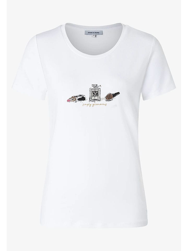 More & More Shirt in Weiß - 36