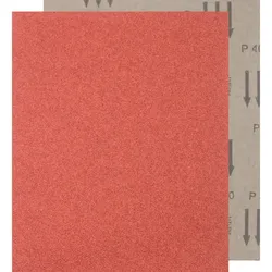 PFERD TOOLS Papier Schleifbogen Korund 230x280mm BP universell für Holz, Farbe und Lack - 45015204