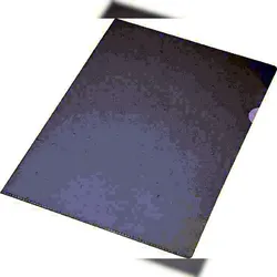 Sichthülle A5 L PVC 150my extrastark oben u rechts offen 10er Packung