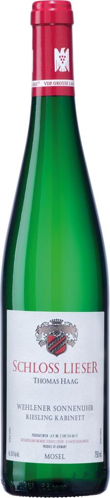 Wehlener Sonnenuhr Riesling Kabinett 2025 Schloss Lieser