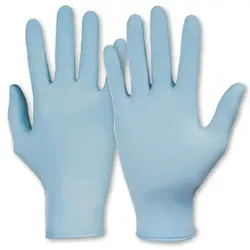 Nitril Chemie-Einweghandschuhe "DERMATRIL 740" blau | 100 Stück pro Box - 6 (XS)