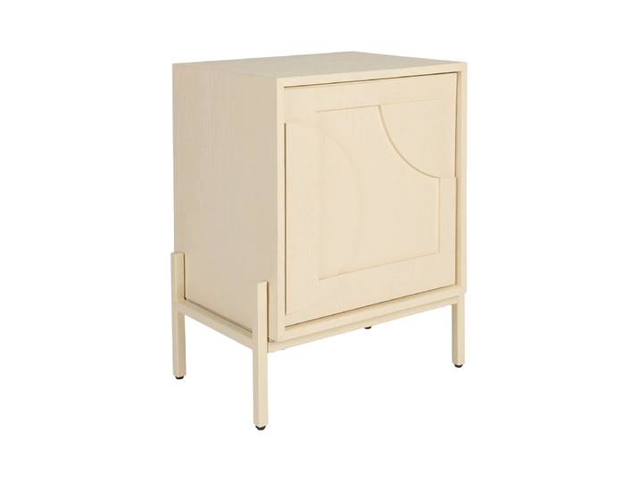 Design Beistelltisch & Nachtisch „Faces“ Eiche Beige Zuiver