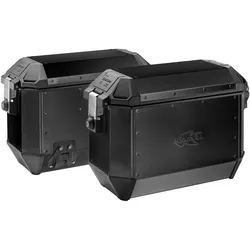 Kappa, Motorradgepäck, KMS36B K.MISSION Alu-Seitenkoffer schwarz 36 Liter (36 l)