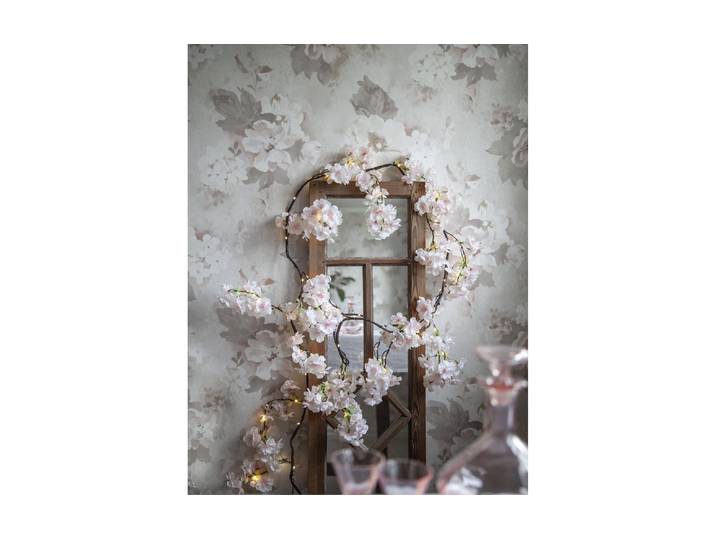 Lichterkette Girlande Cherry Flower , rosa, Lichterketten, Lichterkette