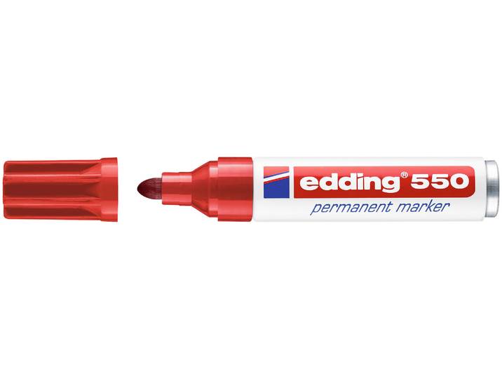 edding Permanentmarker 550 rot