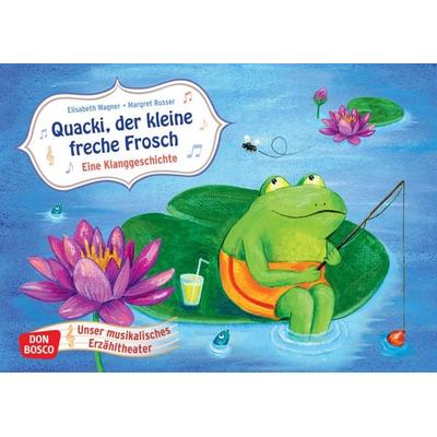 Quacki, der kleine freche Frosch. Kamishibai Bildkartenset, Sonstige von Elisabeth Wagner, Don Bosco