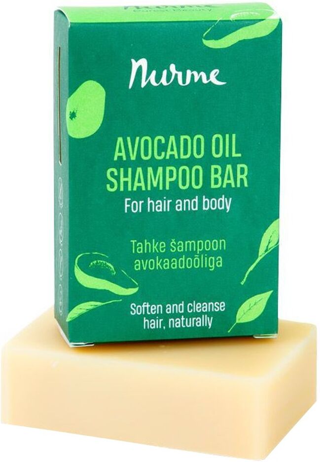 Nurme Avocado Oil Shampoo Bar 100g