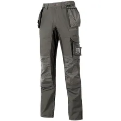 U-Power, Arbeitshose, WORKWEAR Race grau 48 (48)