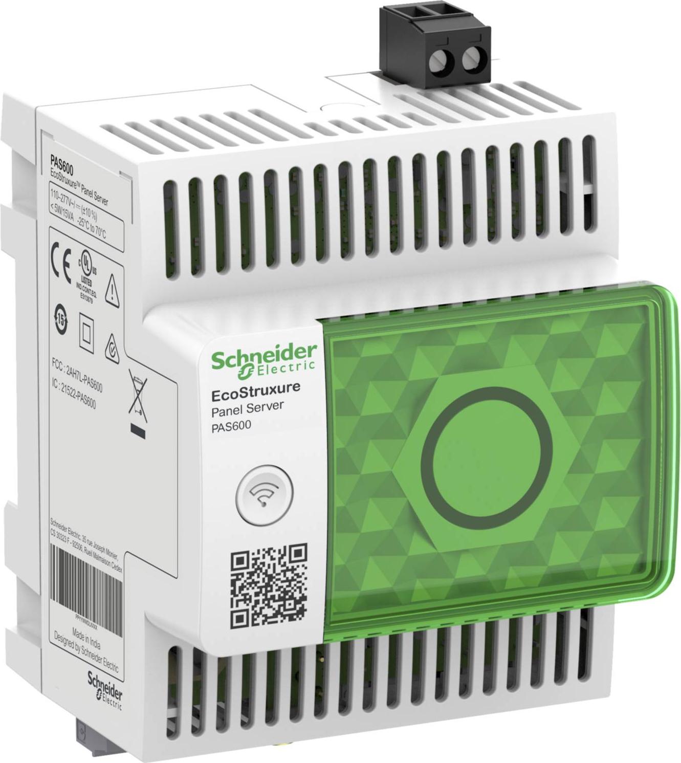 SCHNEIDER ELECTRIC Schneider Panel Server Universal PAS600 Funk-und Modbus RTU-Ethernet-Interface