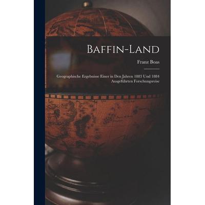 Baffin-Land, Taschenbuch von Franz Boas, Legare Street Press, 978-1-01-722534-1