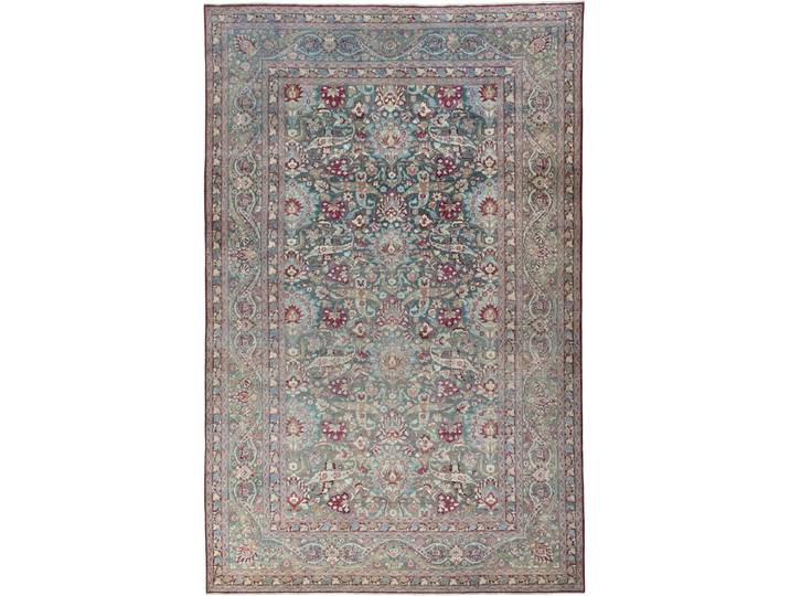 Mashhad Antik Patina Teppich 314x489 Handgeknüpft Orientteppich Perserteppich Wolle