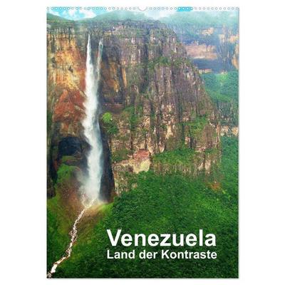 Venezuela - Land der Kontraste (Wandkalender 2026 DIN A2 hoch), CALVENDO Monatskalender