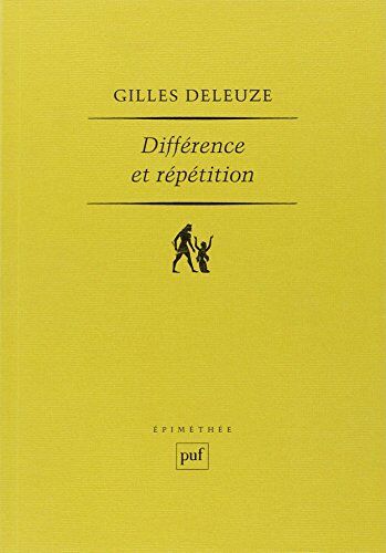 Gilles Deleuze - Différence et répétition - Preis vom 13.10.2026 11:25:28 h