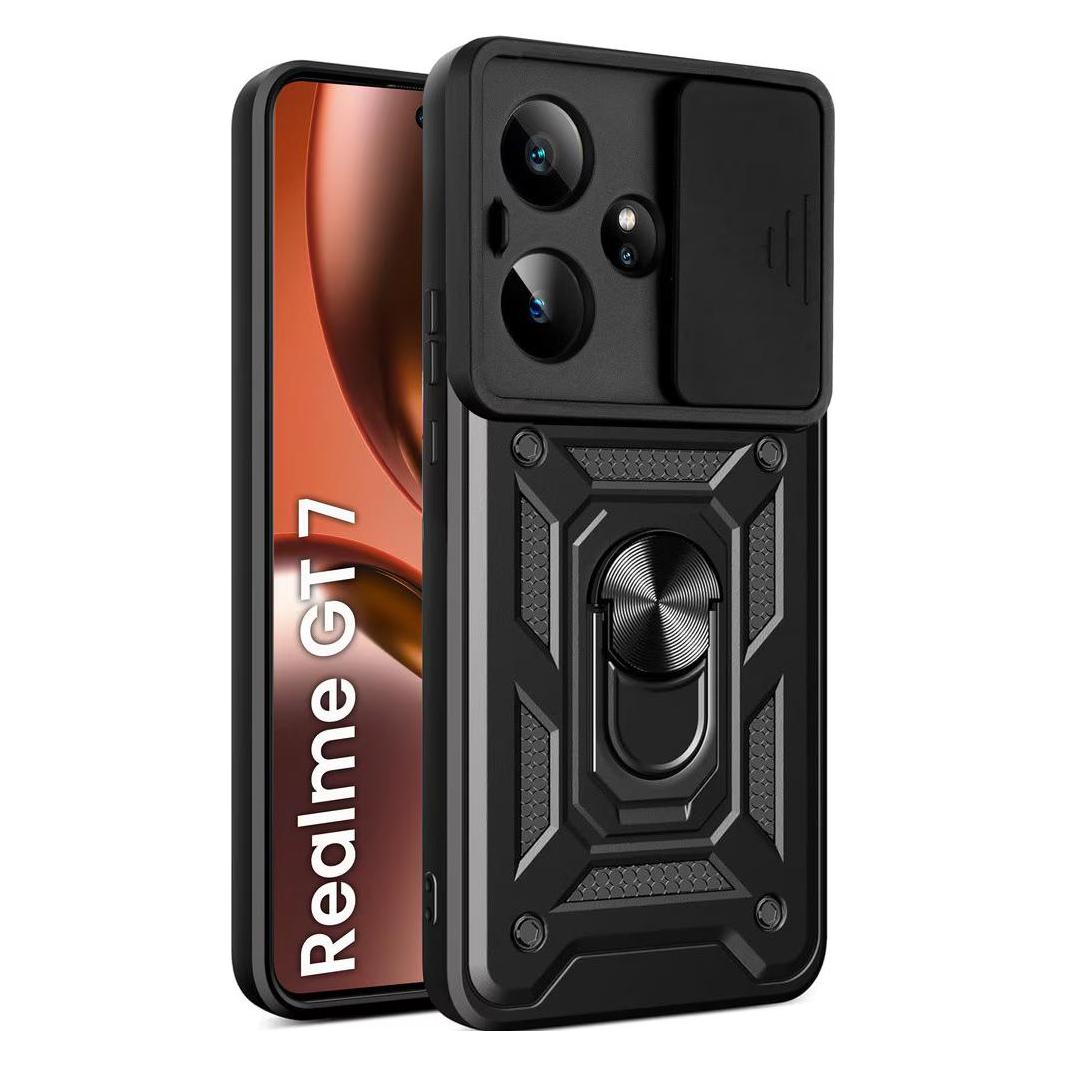 Techsuit - CamShield Series - Realme GT 7 - Black (Realme GT7) (59005083)