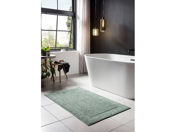 Badematte Damian 70 x 120cm Grün/Mint
