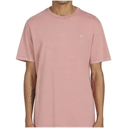 Volcom T-Shirt Solid Stone rosa - M - M