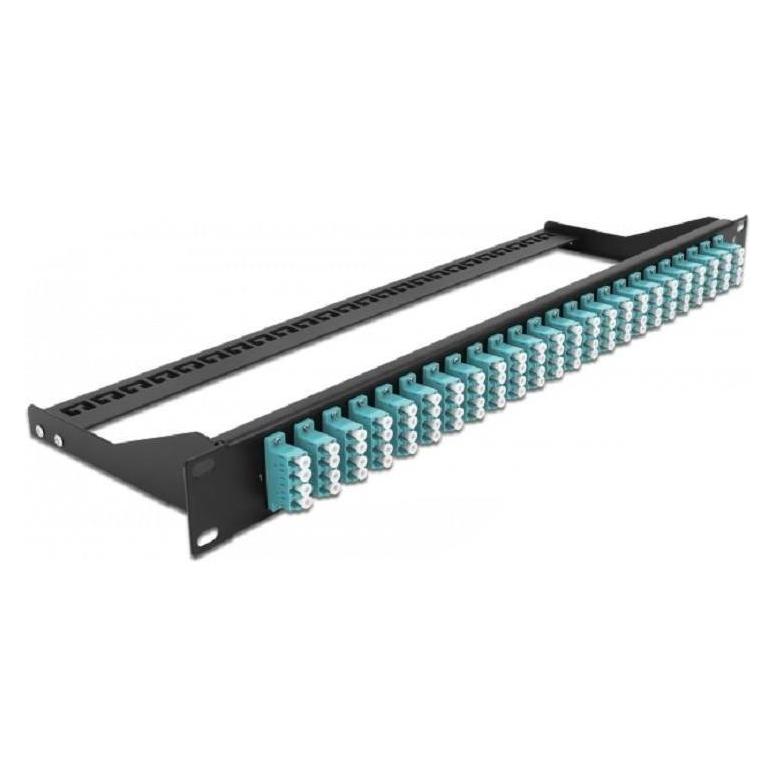 Delock 19? LWL Patchpanel 24 Port SC Duplex aqua (43395)