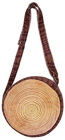 buttinette Tasche "Baumstamm", braun